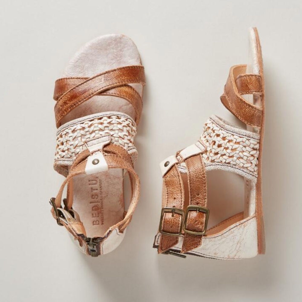 BEDSTU Capriana sandal size 8. Retail $175. Artisan genuine leather sandals